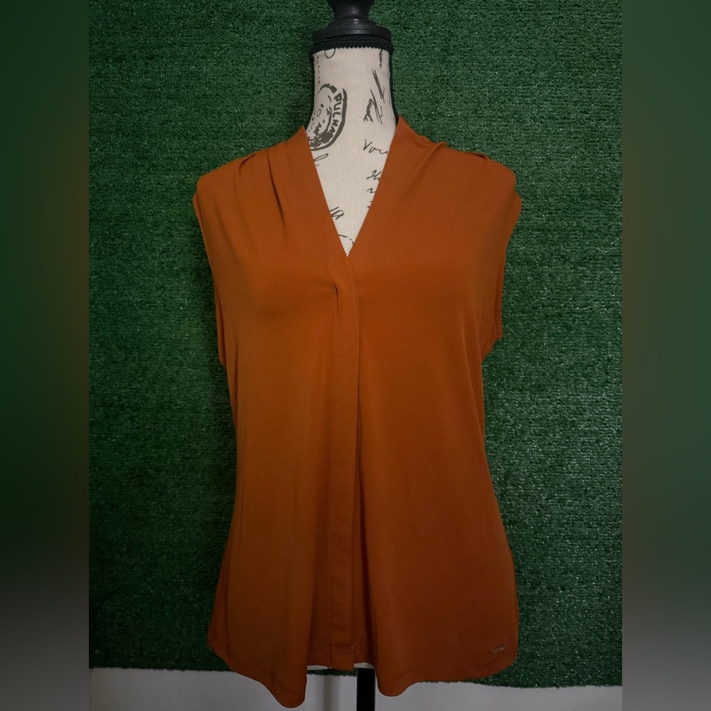 Calvin Klein Short Sleeve Blouse